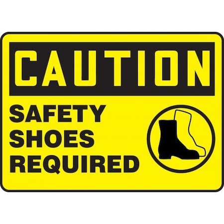 OSHA CAUTION SAFETY SIGN SAFETY MPPE763VP